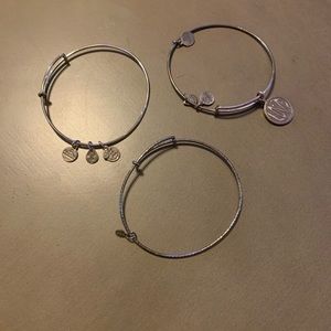 Alex and Ani 3 Bracelet Set